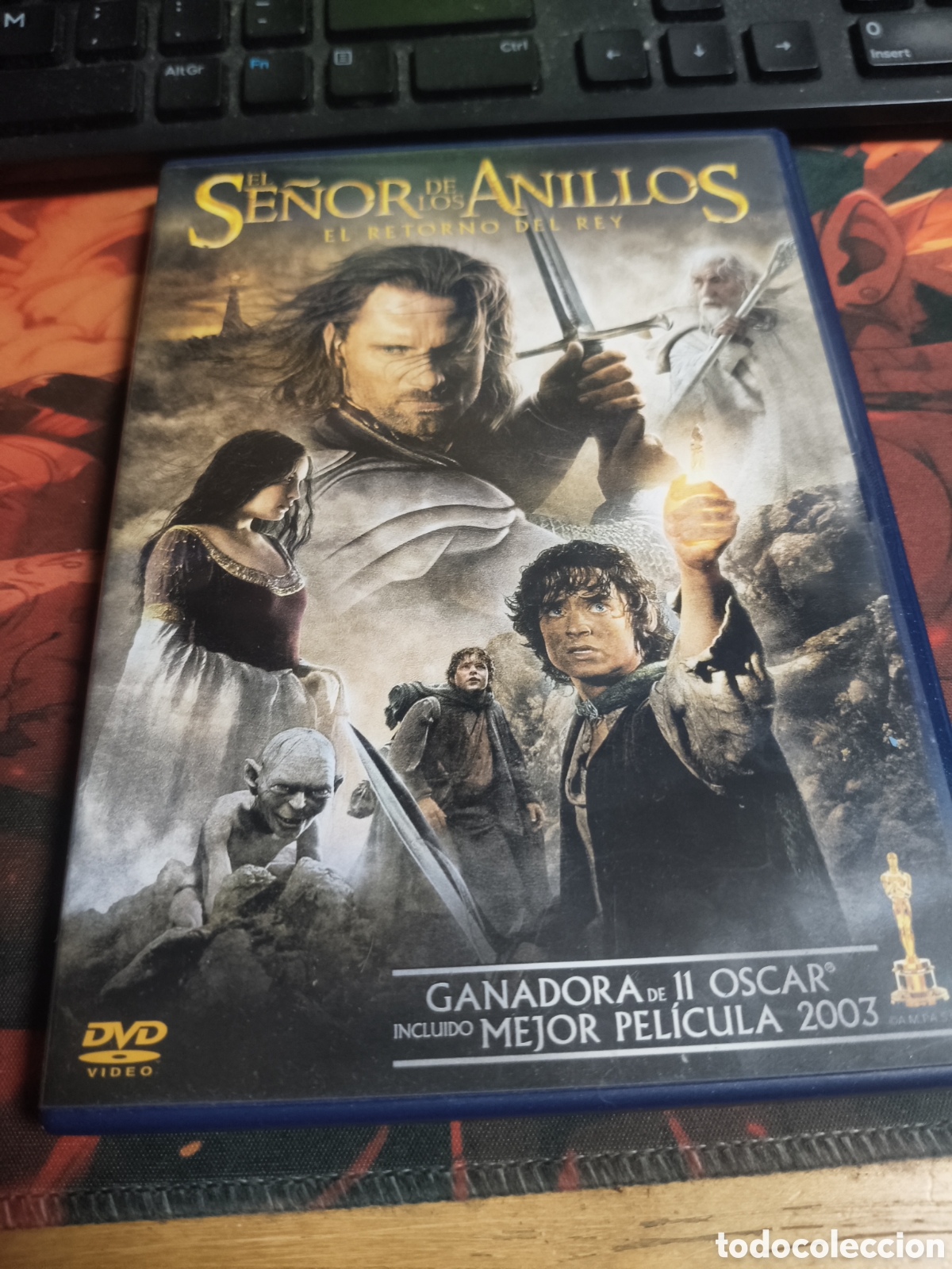 Cine: El se&ntilde;or de los anillos el retorno del rey DVD - 8