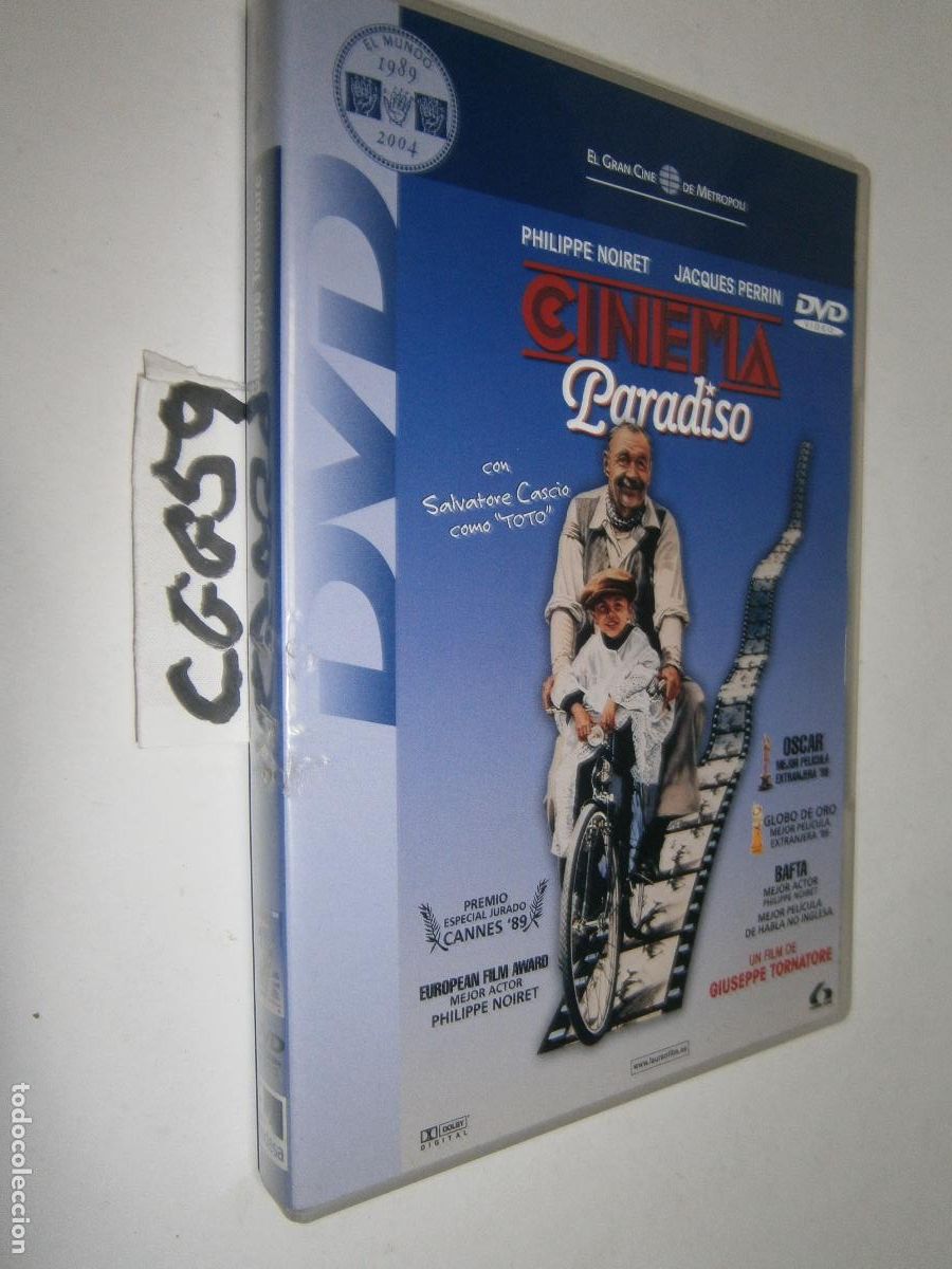 Cinema: PELICULA DVD - CINEMA PARADISO