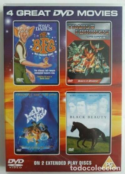 Cine: The BFG / Transformers: The Movie / Help! I'm a Fish / Black Beauty- 5014293405812