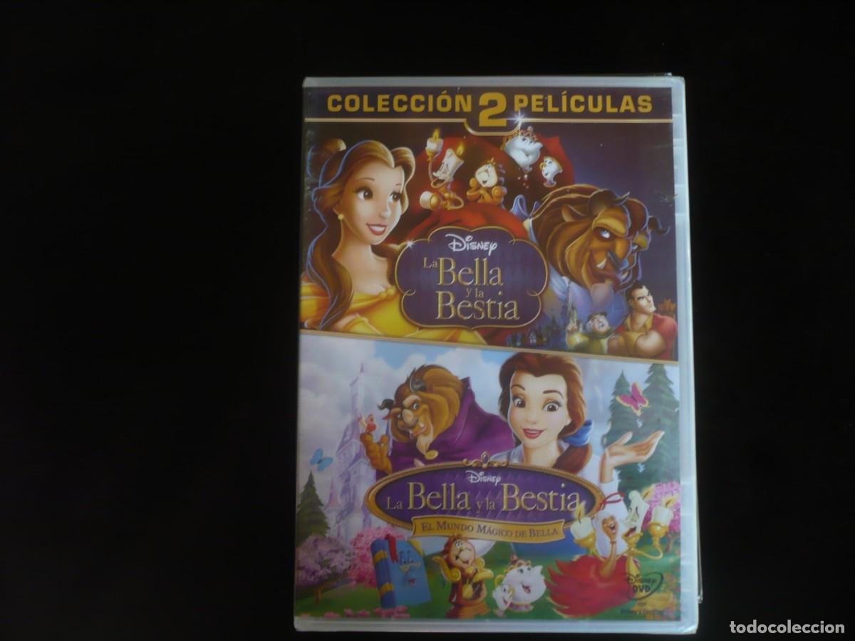 Cine: la bella y la bestia + la bella y la bestia el mundo magico de bella - dvd nuevo precintado