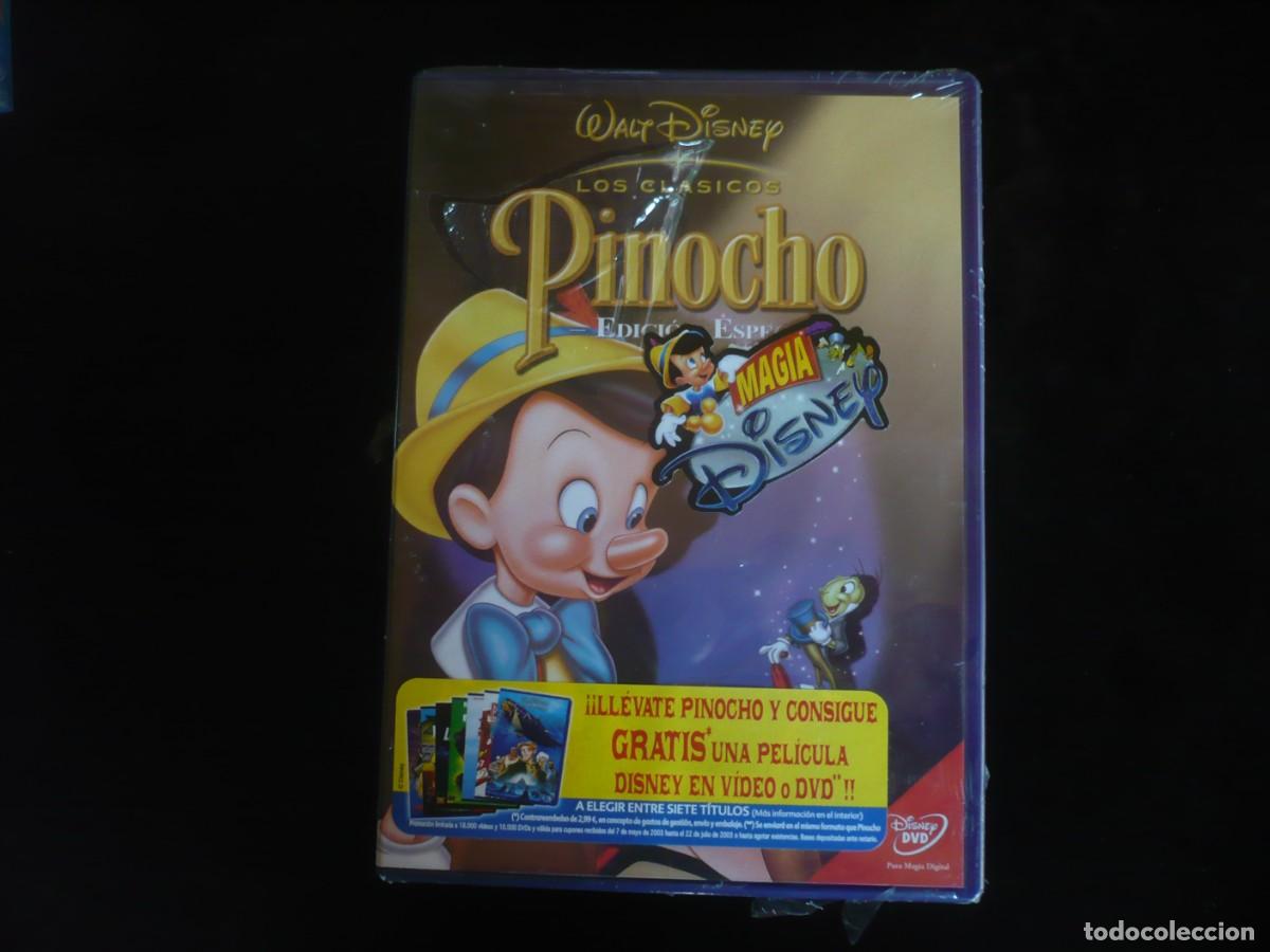 Cine: pinocho - edicion especial walt disney - dvd nuevo precintado