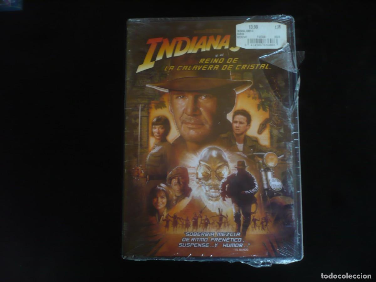 Cine: indiana jones y el reino de la calavera de cristal - dvd nuevo precintado
