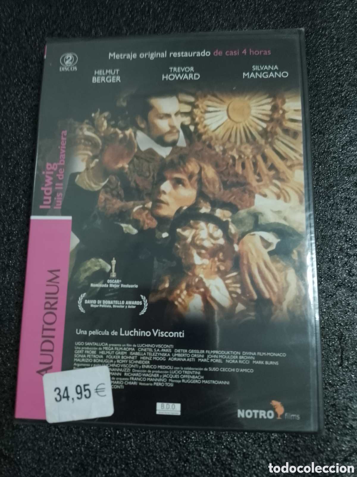 Cine: LUDWIG - LUIS II DE BAVIERA - DE LUCHINO VISCONTI - DVD NUEVO PRECINTADO