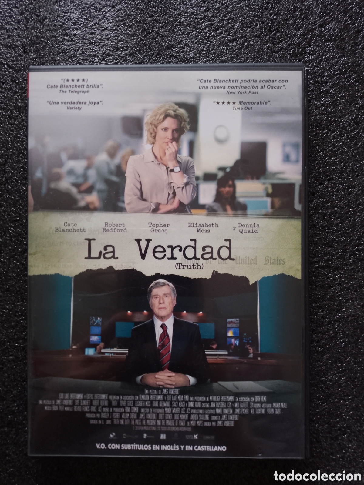 Cine: LA VERDAD (TRUTH) - CATE BLANCHETT - DVD