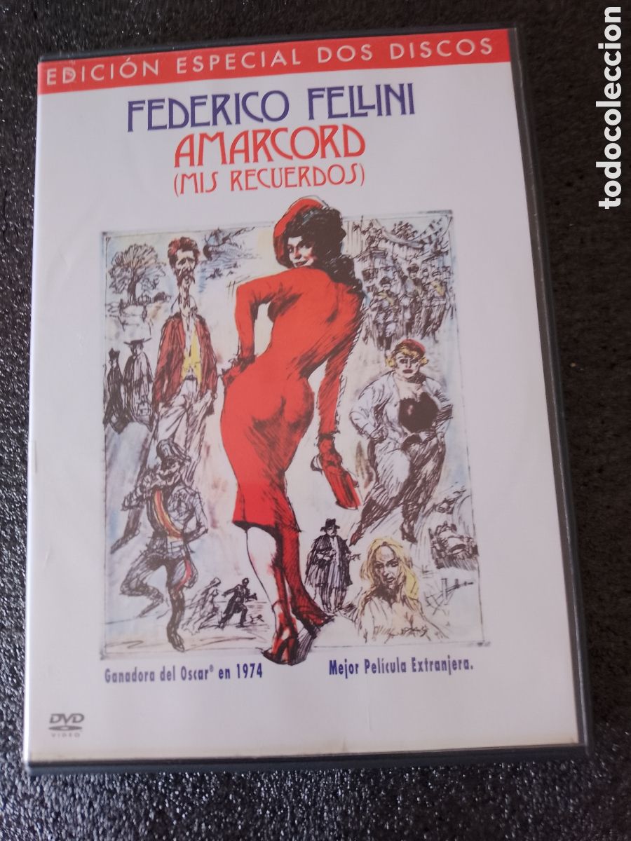 Cine: AMARCORD - FELLINI - EDICION ESPECIAL 2 DVD