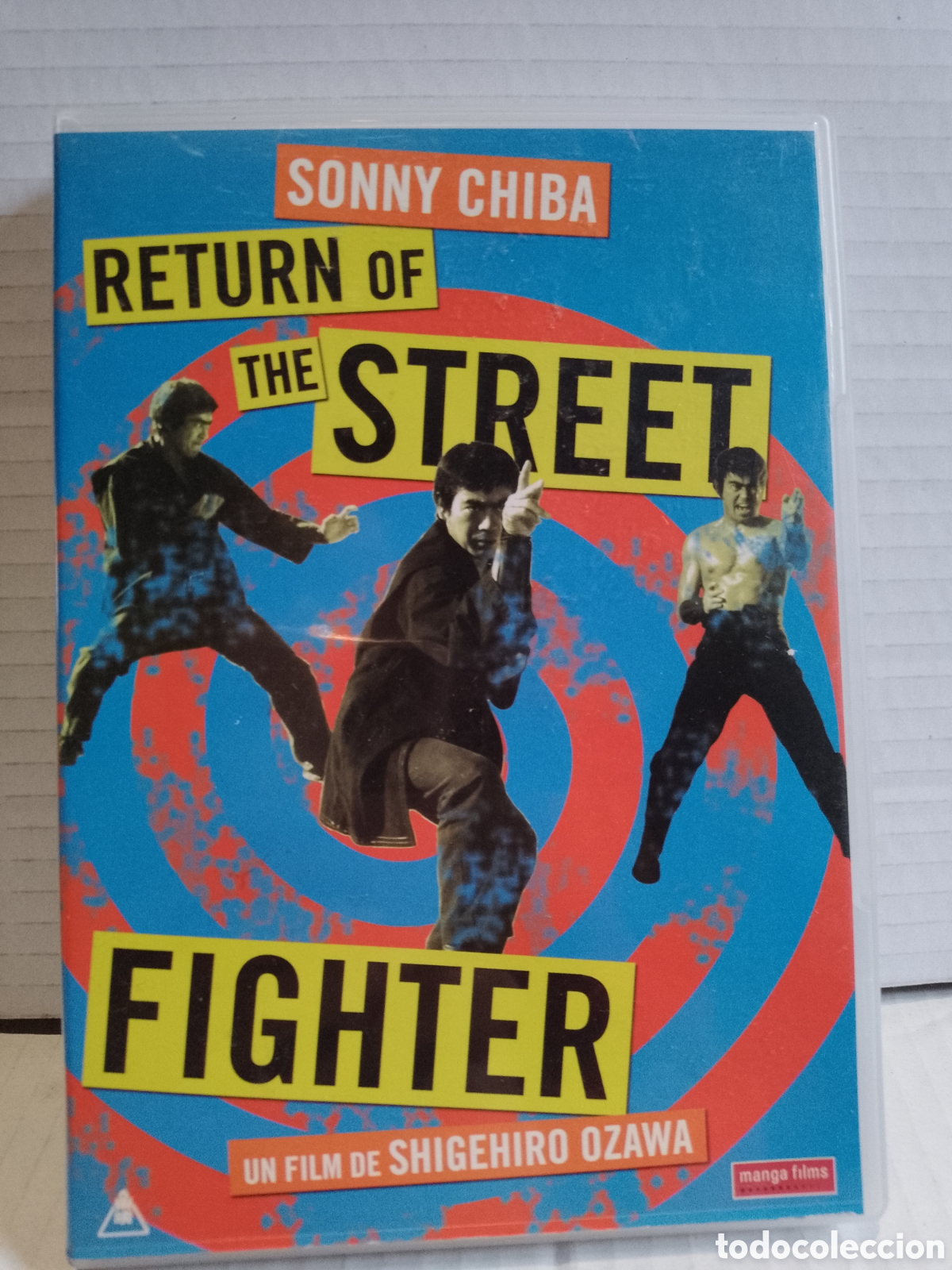 Cine: RETURN OF THE STREET FIGHTER - SONNY CHIBA - DVD