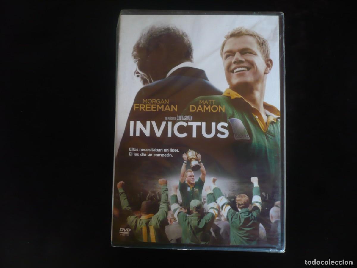 Cine: invictus - morgan freeman y matt samon - dvd nuevo precintado