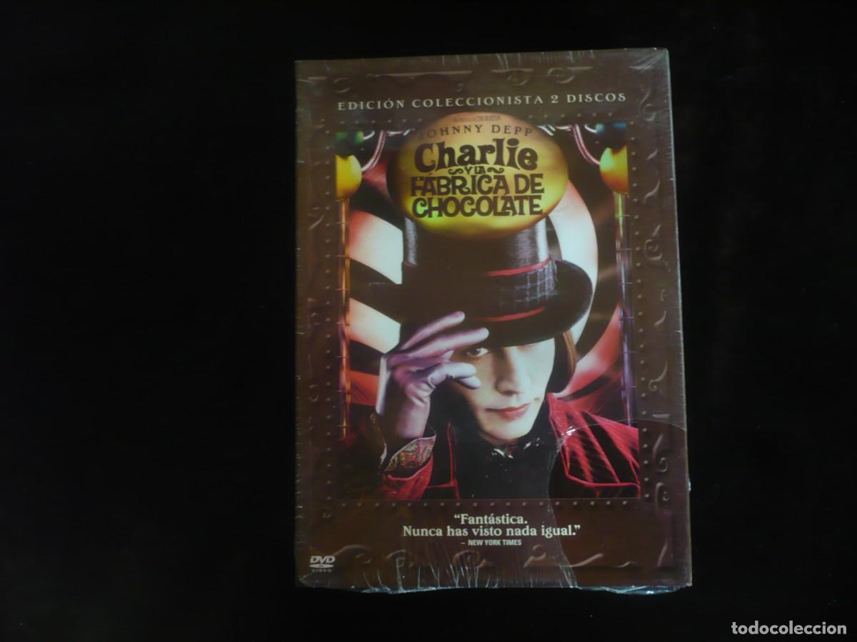 Cine: charlie y la fabrica de chocolate - edicion colecconista 2 discos - dvd nuevo precintado