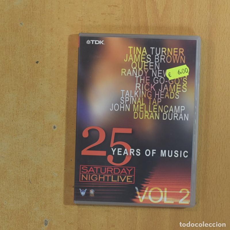 Kino: 25 YEARS OF MUSIC SATURDAY NIGHT LIVE VOL 2 - DVD