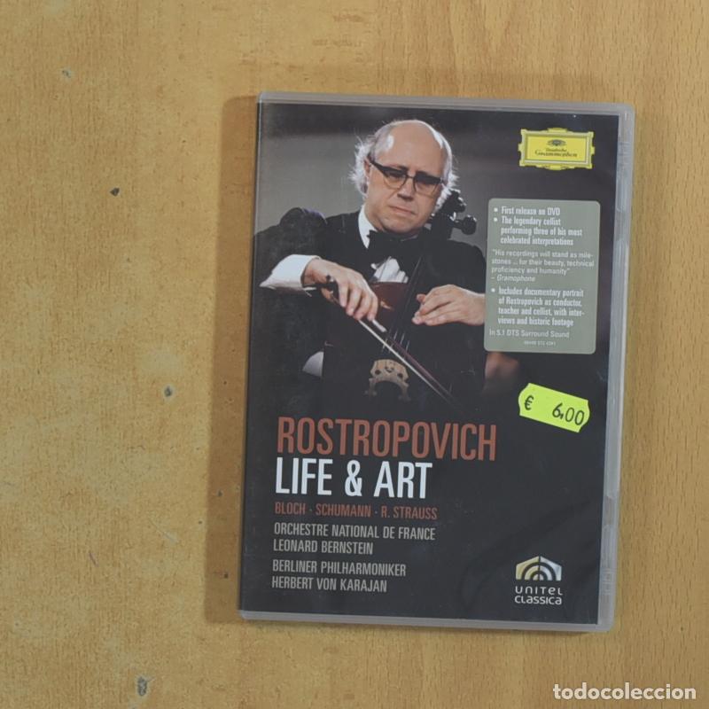 Cine: ROSTROPOVICH LIFE & ART - DVD - Ampl&iacute;a tu colecci&oacute;n