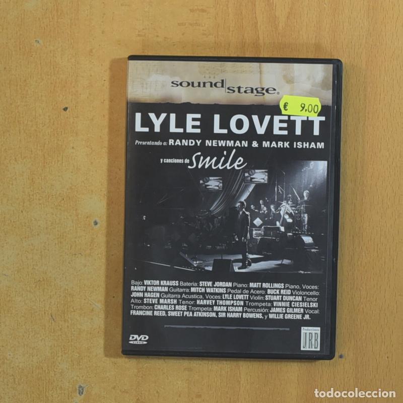 Cine: LYLE LOVETT SOUND STAGE - DVD - Ampl&iacute;a tu colecci&oacute;n
