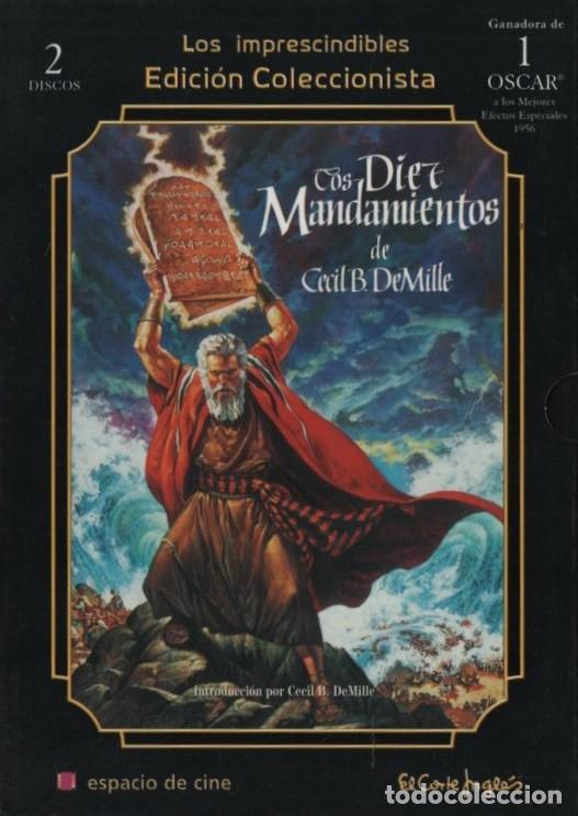 Cine: LOS DIEZ MANDAMIENTOS. LOS IMPRESCINDIBLES EDICION COLECCIONISTA (2 DISCOS) DVD-9732