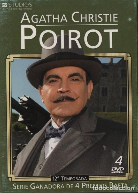 Cine: HERCULES POIROT AGATHA CHRISTIE 12&ordf; TEMPORADA (4 DISCOS) DVD-9740