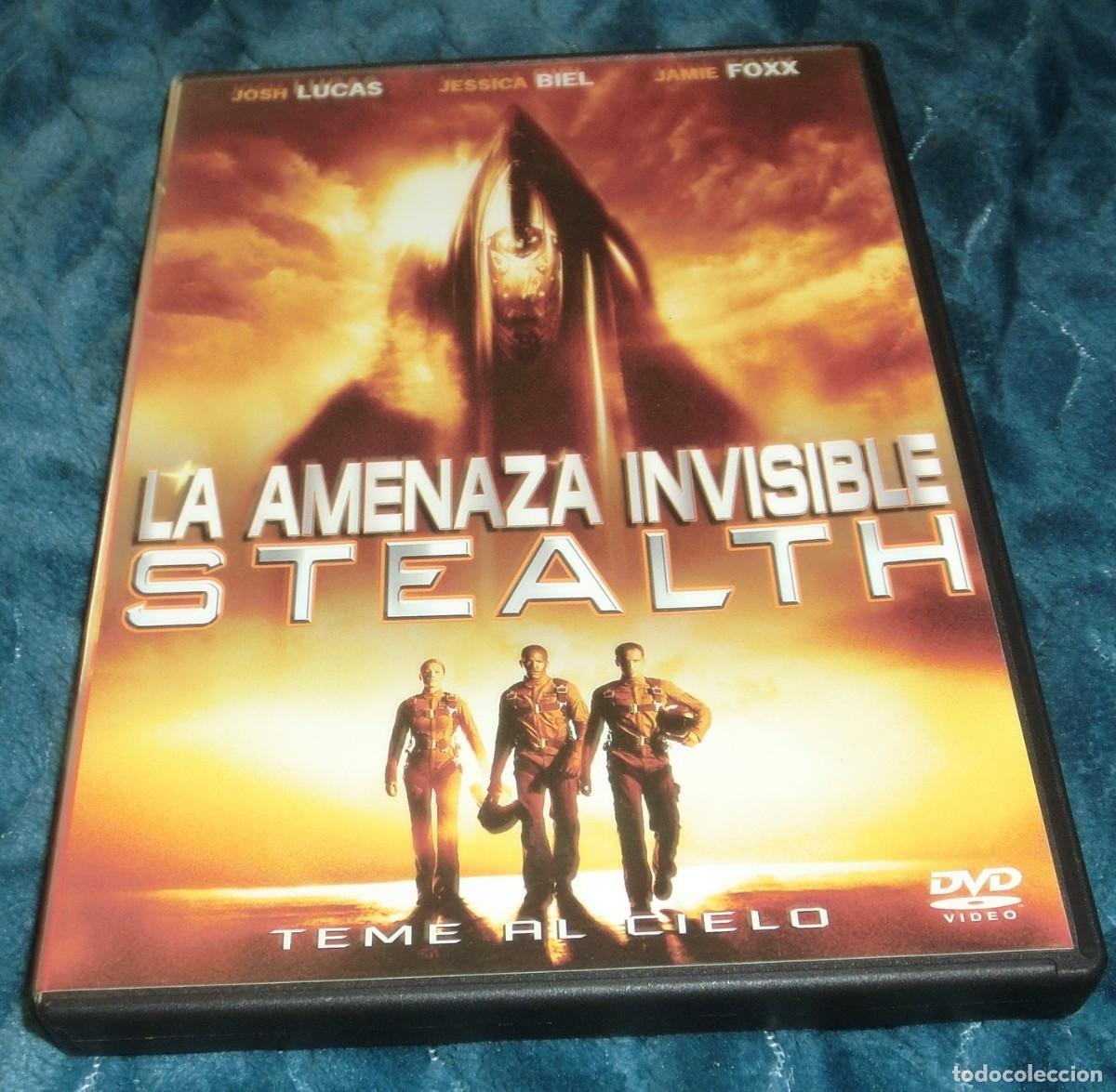 Cine: DVD LA AMENAZA INVISIBLE STEALTH - JAMIE FOXX (DE COLECCIONISTA-PERFECTO ESTADO-SOLO UN USO)
