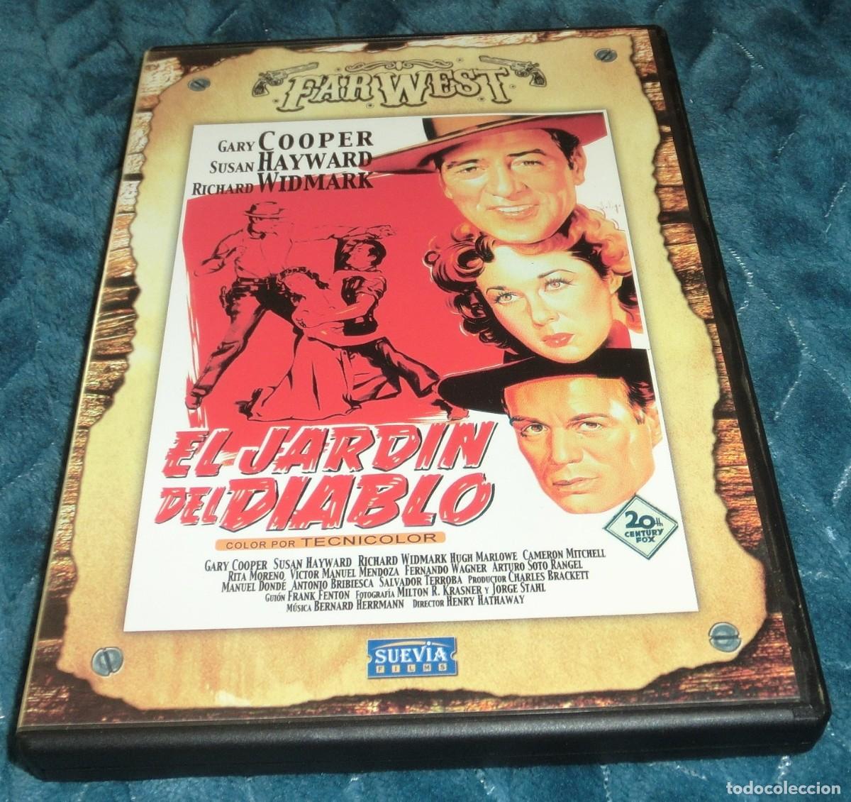 Cine: DVD EL JARD&Iacute;N DEL DIABLO - GARY COOPER (DE COLECCIONISTA-PERFECTO ESTADO-SOLO UN USO)