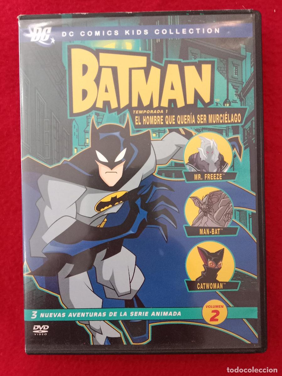 Cine: Batman - Temporada 1 - 3 Episodios - El Hombre Que Quer&iacute;a Ser Murci&eacute;lago - Pel&iacute;cula DVD - Infantil