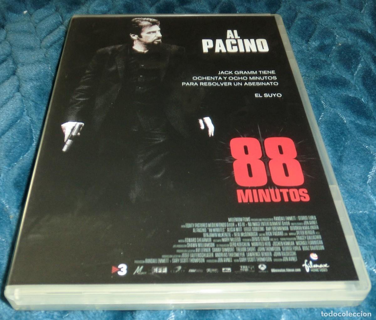 Cine: DVD 88 MINUTOS - AL PACINO (DE COLECCIONISTA-PERFECTO ESTADO-SOLO UN USO)