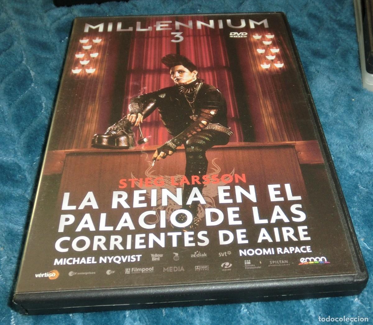 Cine: DVD MILLENNIUM 3-LA REINA EN EL PALACIO DE LAS CORRIENTES DE AIRE (DE COLECCIONISTA-PERFECTO ESTADO)