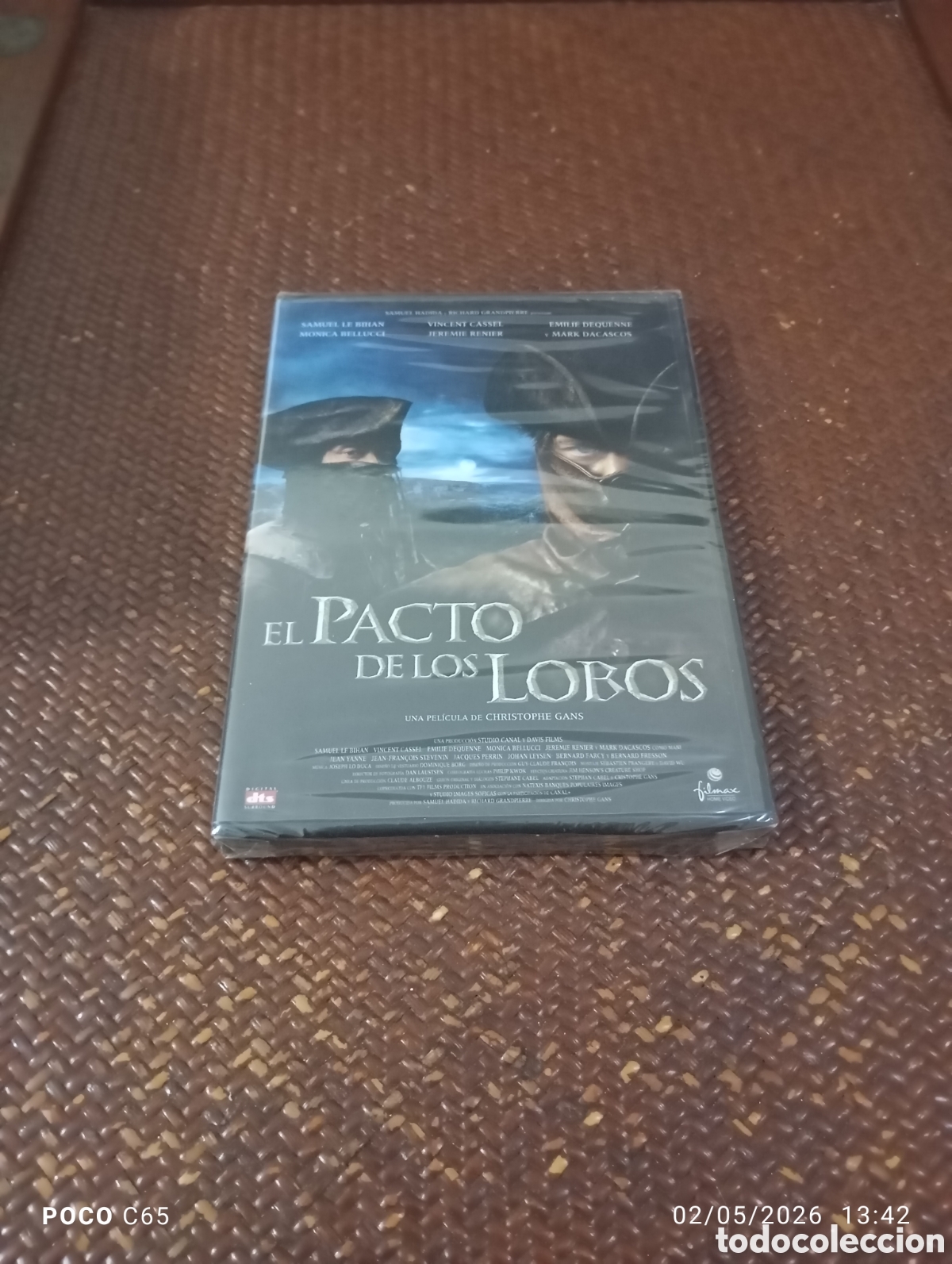 Cine: El pacto de los lobos precintada DVD