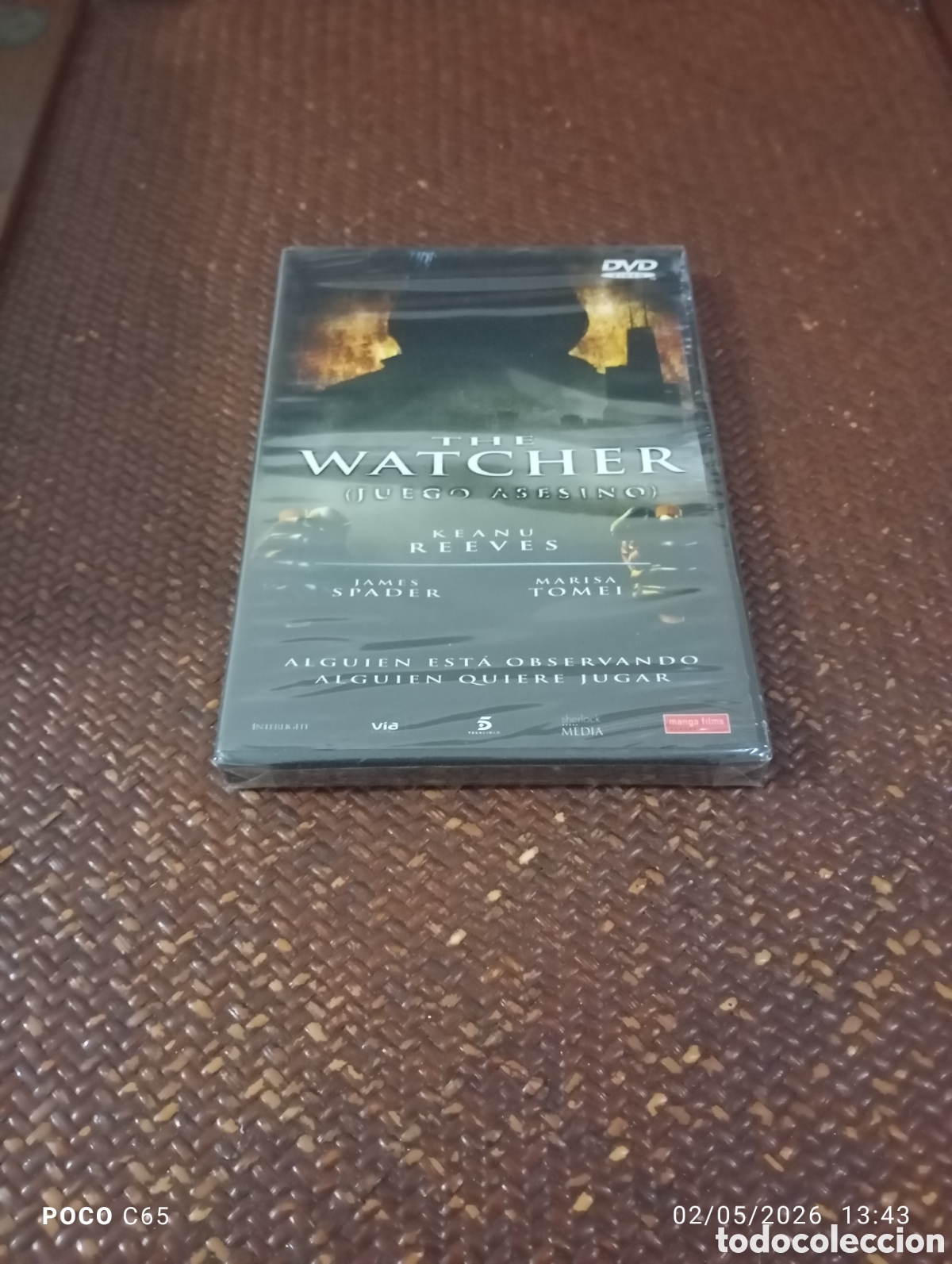 Cine: The watcher juego de asesino DVD precintado