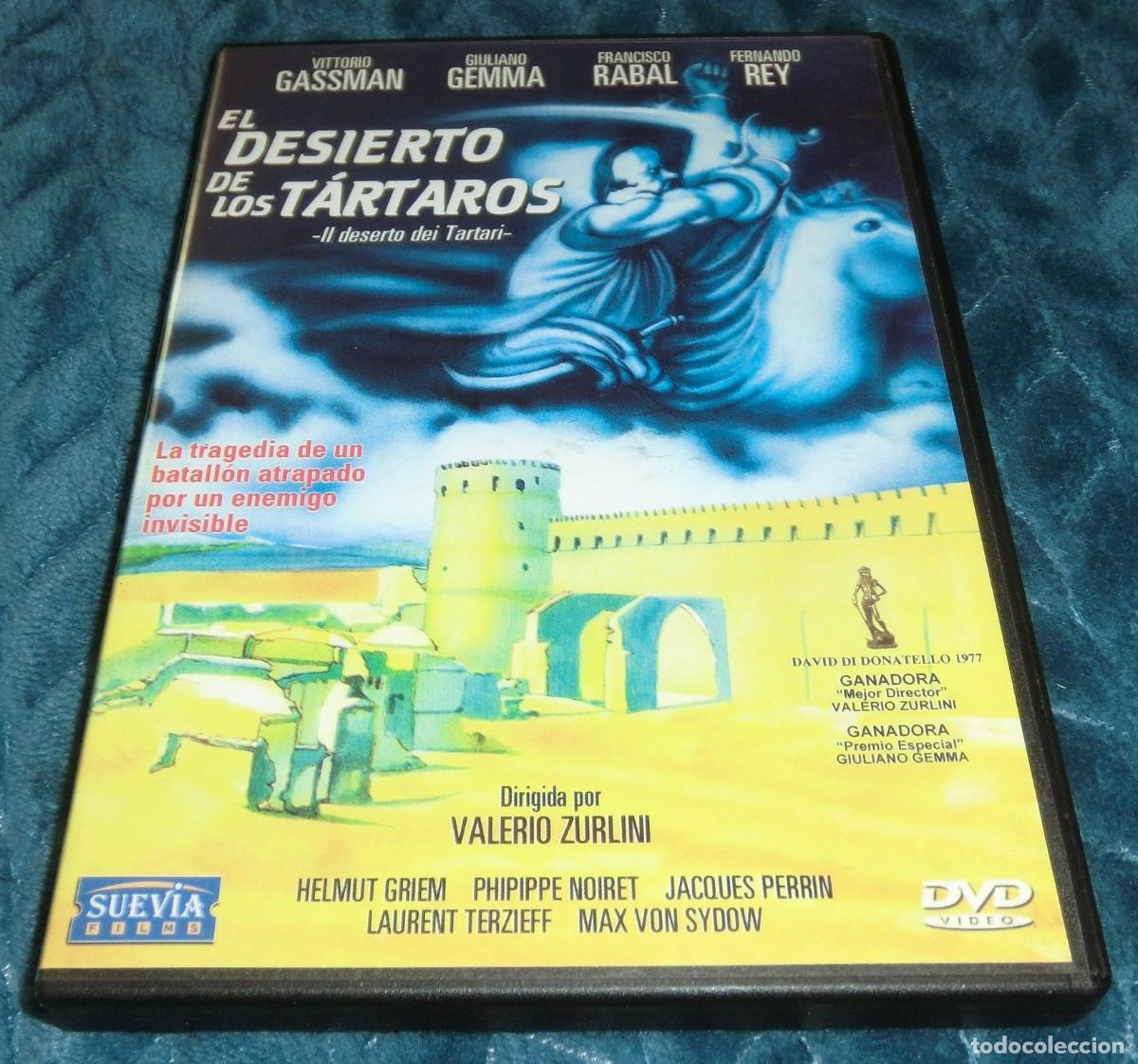 Cine: DVD EL DESIERTO DE LOS T&Aacute;RTAROS - VITTORIO GASSMAN [ORIGINAL] (DE COLECCIONISTA-PERFECTO ESTADO)