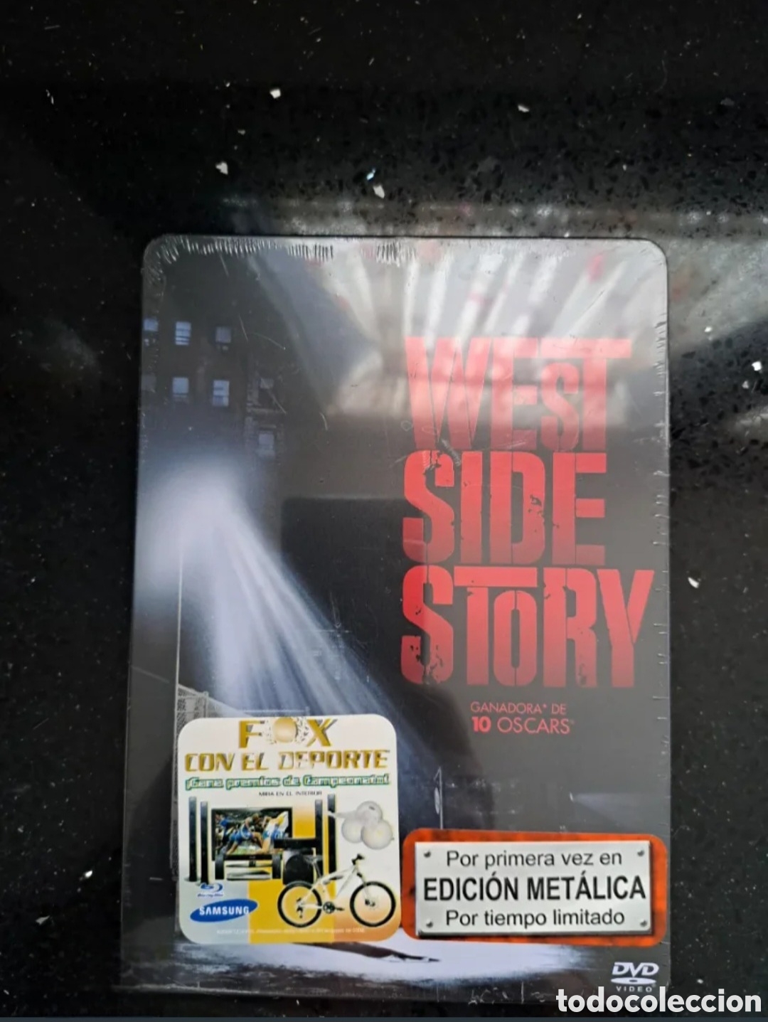 Cine: DVD WEST SIDE STORY Edici&oacute;n Met&aacute;lica NUEVA SIN ABRIR