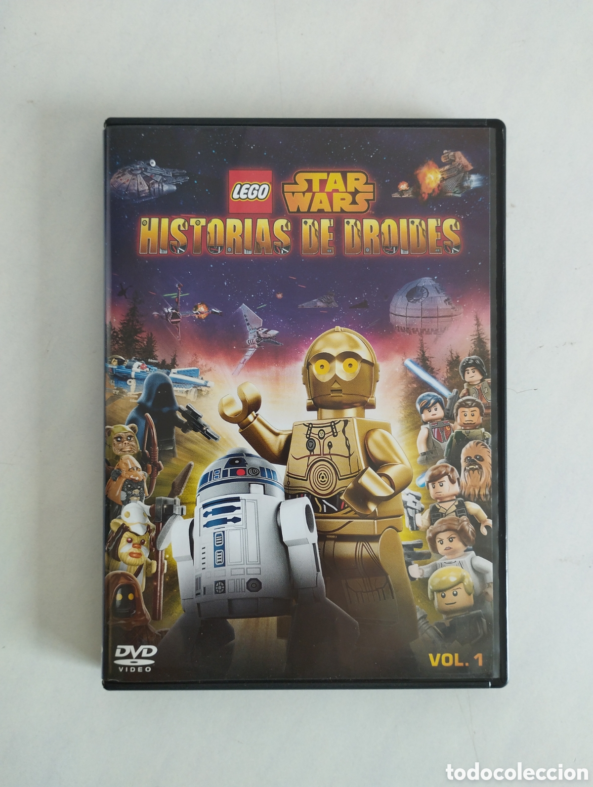 Cine: PELICULA DVD LEGO STAR WARS HISTORIAS DE DROIDES VOL.1