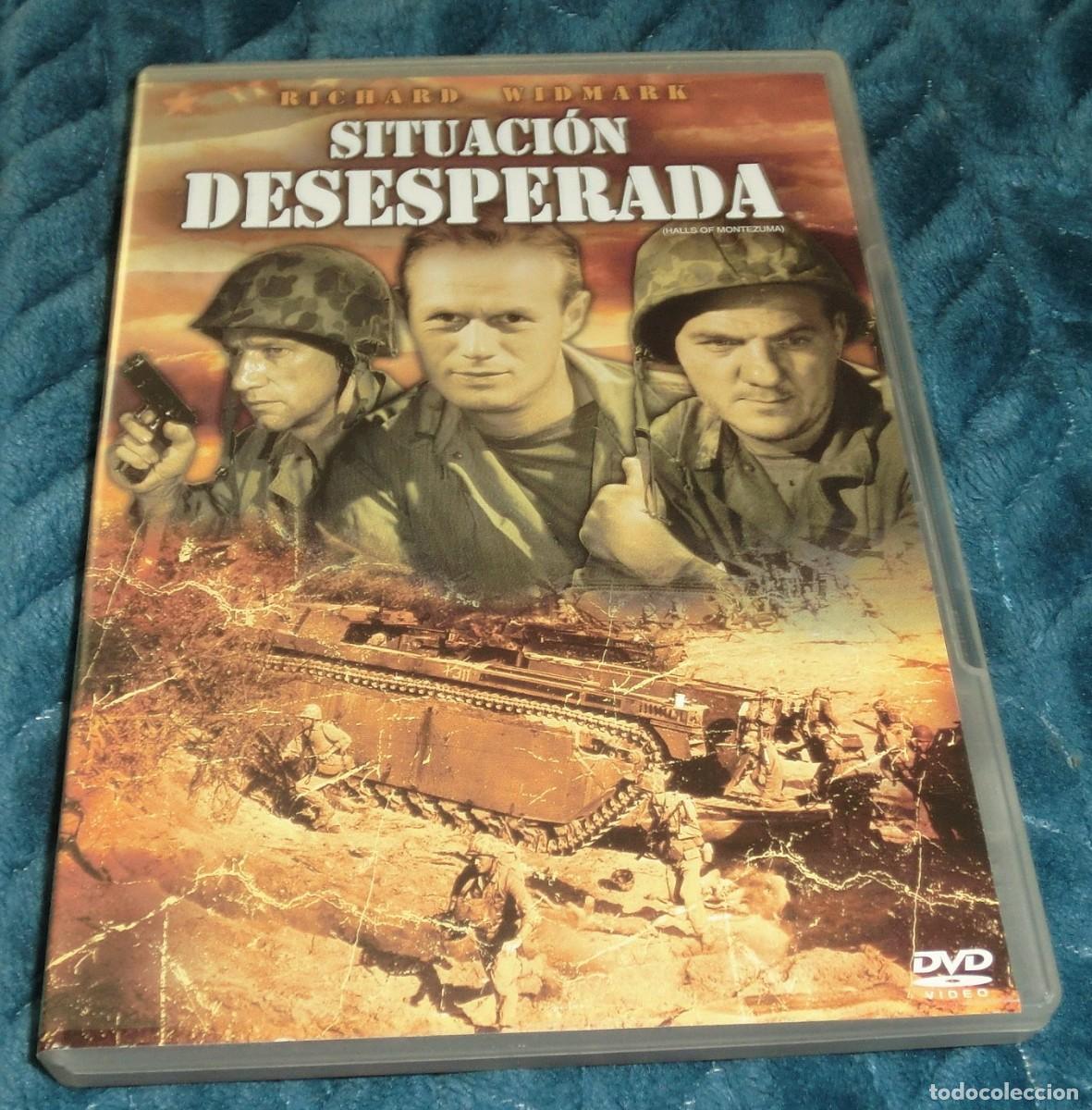 Cine: DVD SITUACI&Oacute;N DESESPERADA - RICHARD WIDMARK (DE COLECCIONISTA-PERFECTO ESTADO-UN S&Oacute;LO USO))