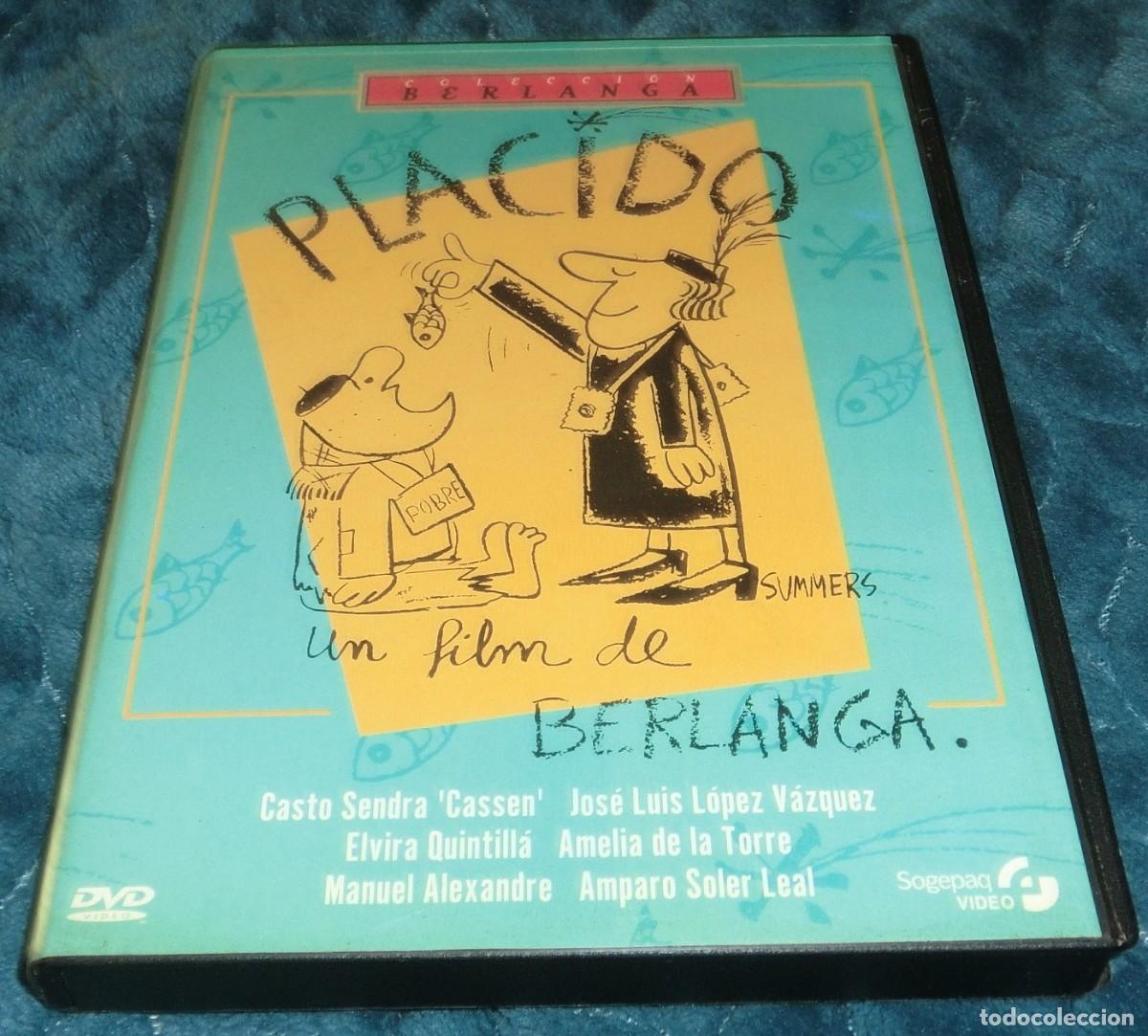 Cine: DVD PLACIDO (UN FILM DE BERLANGA) (DE COLECCIONISTA-PERFECTO ESTADO-UN S&Oacute;LO USO))