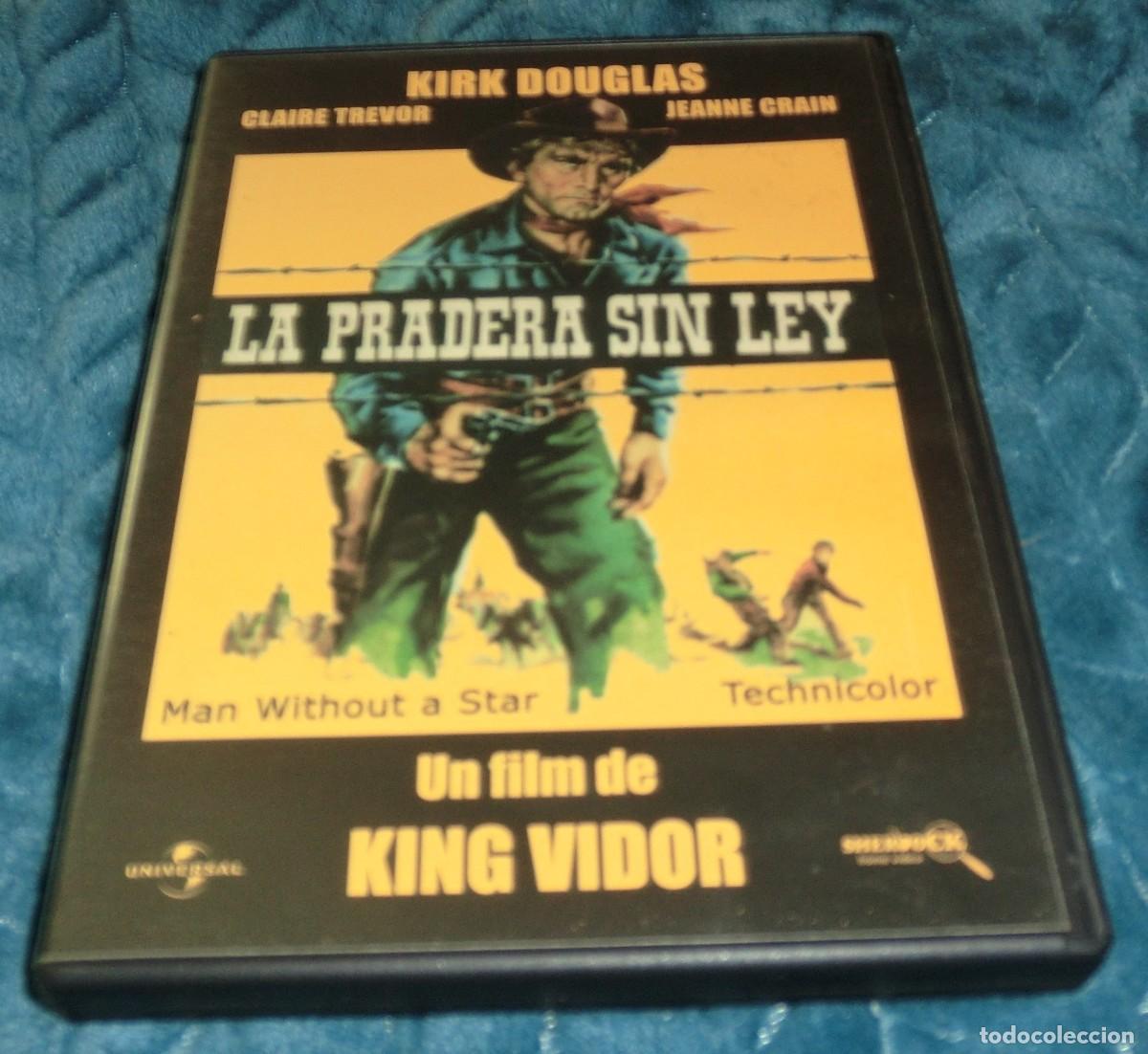 Cine: DVD LA PRADERA SIN LEY - KIRK DOUGLAS (DE COLECCIONISTA-PERFECTO ESTADO-UN S&Oacute;LO USO))