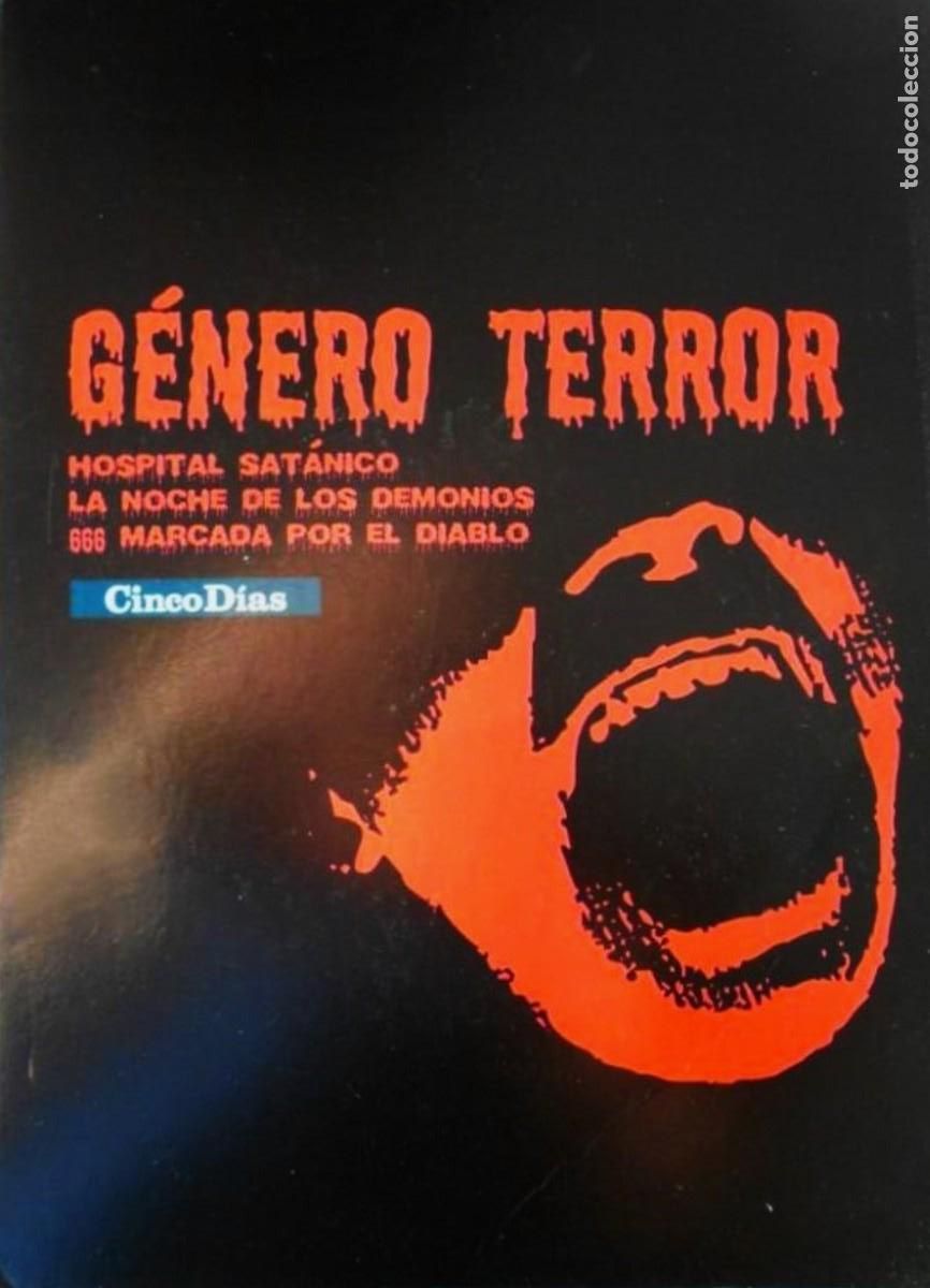 Cine: GENERO DE TERROR TRIOLOGIA. CINE EN DVD, COLECCION.
