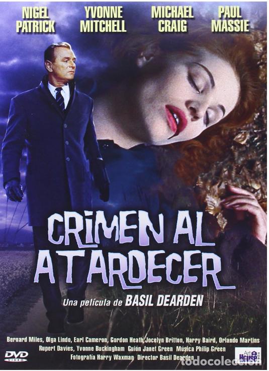 Cine: Crimen al Atardecer DVD Como nuevo