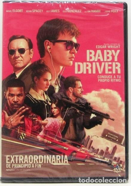 Cine: BABY DRIVER - ANSEL ELGORT - KEVIN SPACEY - DVD PRECINTADO