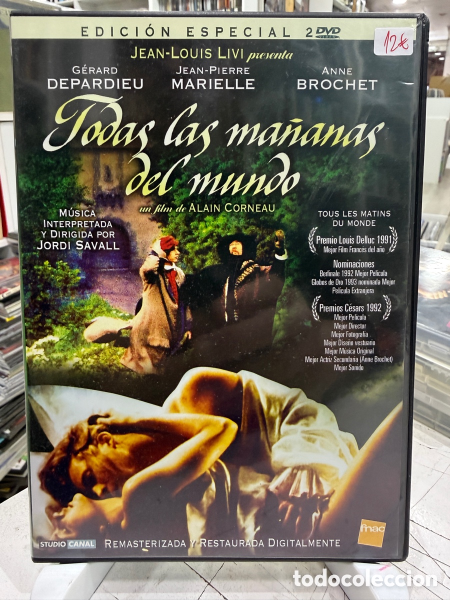 Cine: Todas las ma&ntilde;anas del mundo (DVD) Alain Corneau
