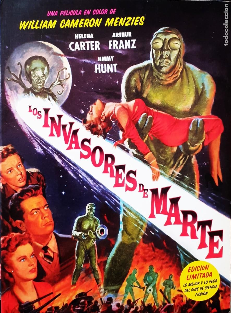 Cine: LOS INVASORES DE MARTE. CINE EN DVD. COLECCION.