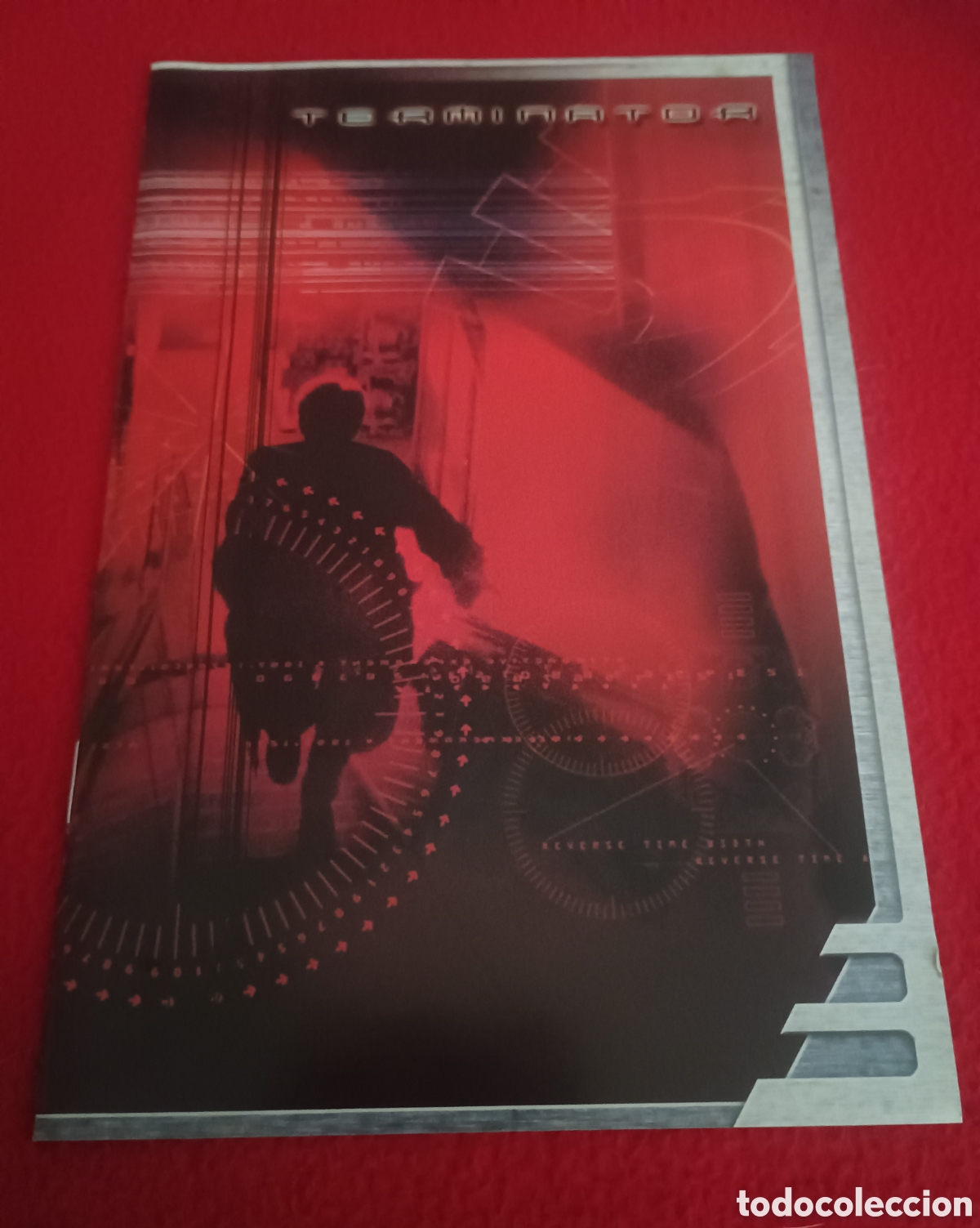 Cine: Folleto libreto 6 p&aacute;ginas - Terminator james Cameron sigourney weaver