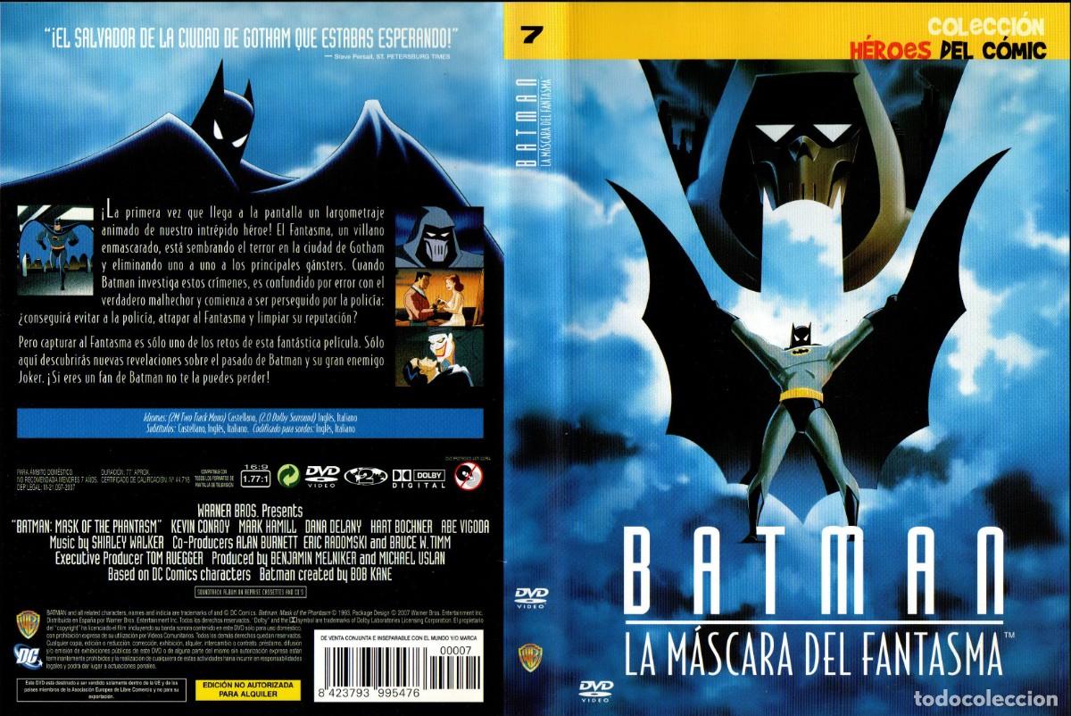 Cine: COLECCI&Oacute;N HEROES DEL COMIC. BATMAN, SUPERMAN. WARNER BROS ANIMATION.