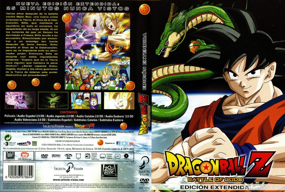 Cine: DRAGON BALL Z. LA BATALLA DE LOS DIOSES. VERSI&Oacute;N EXTENDIDA