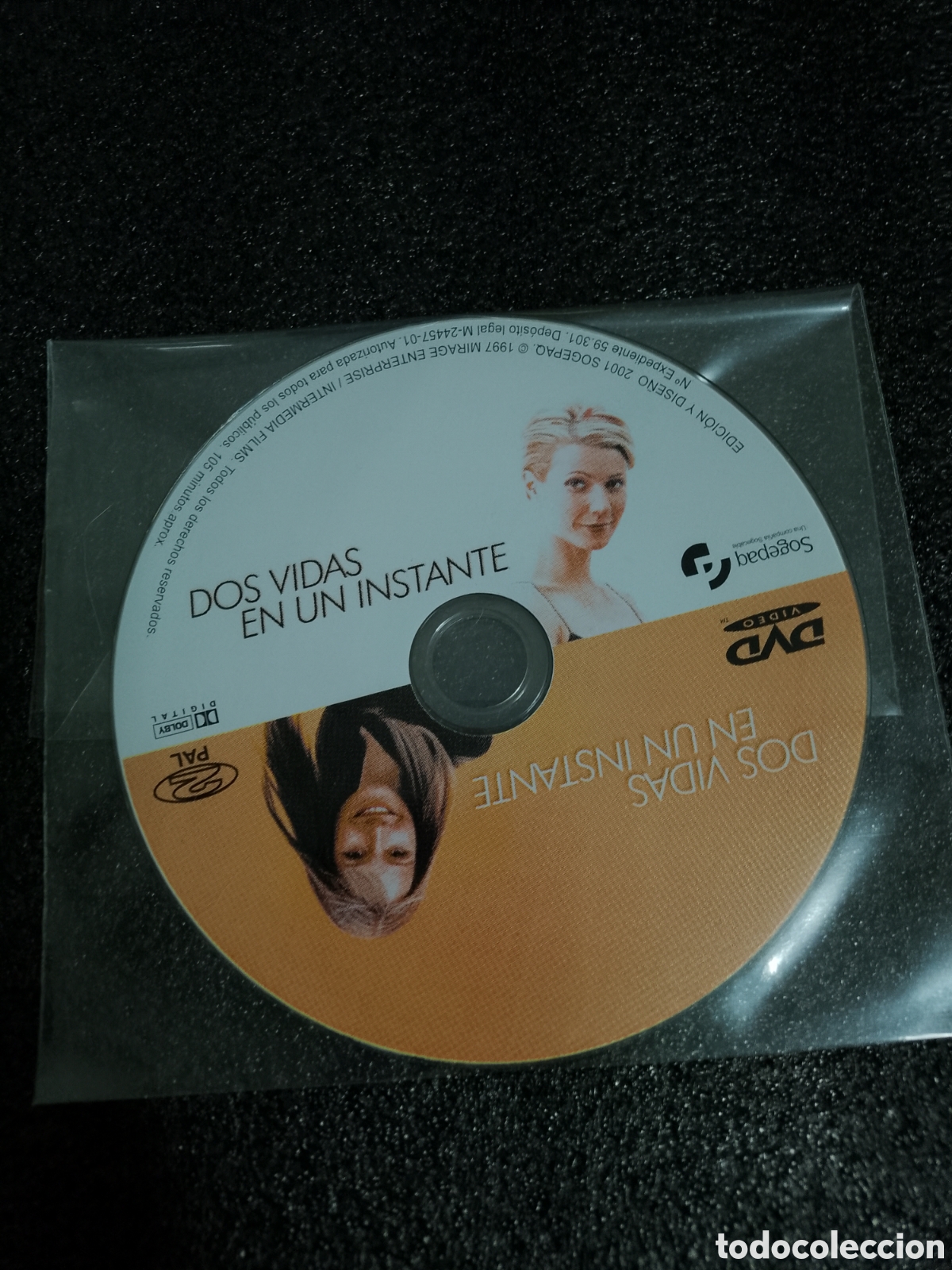 Cinema: DOS VIDAS EN UN INSTANTE - SOLO DISCO DVD