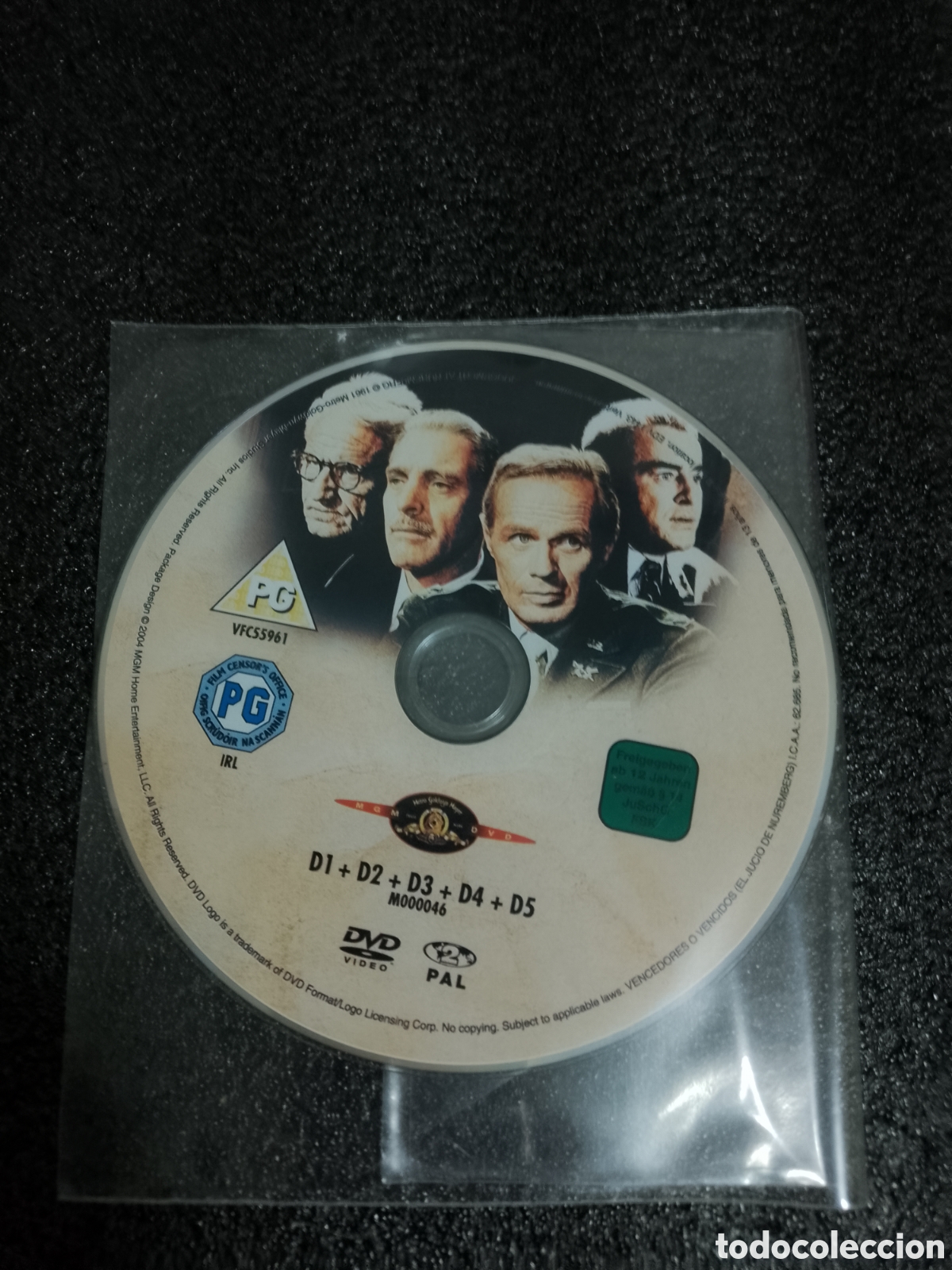 Kino: VENCEDORES O VENCIDOS - EL JUICIO DE NUREMBERG - SOLO DISCO DVD