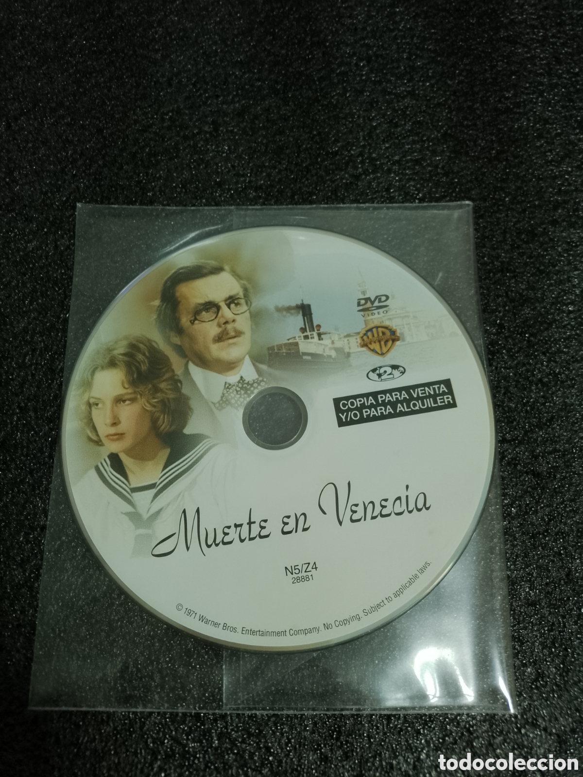 Kino: MUERTE EN VENECIA - SOLO DISCO DVD