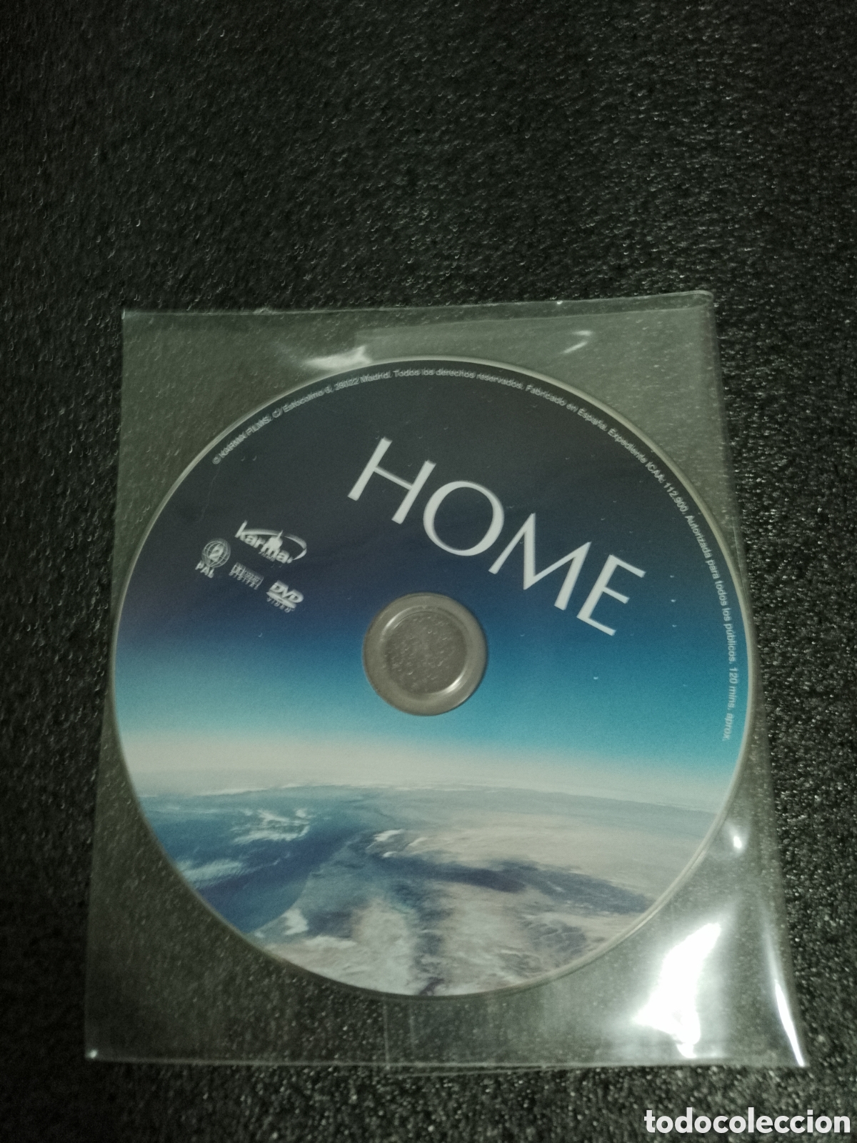 Cinema: HOME - NARRACION DE JUAN ECHANOVE - SOLO DISCO DVD