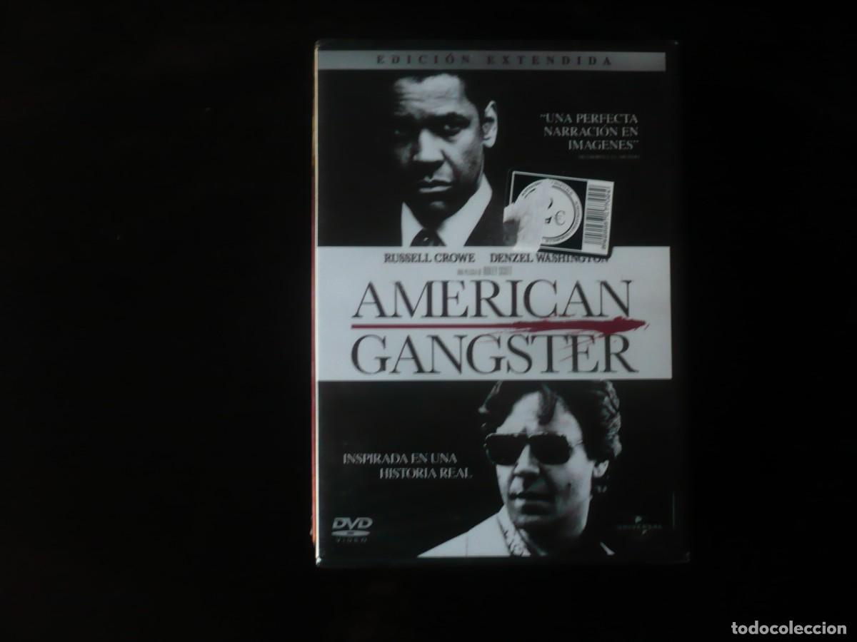 Cine: american gangster - con russell crowe y denzel washington - dvd nuevo precintado