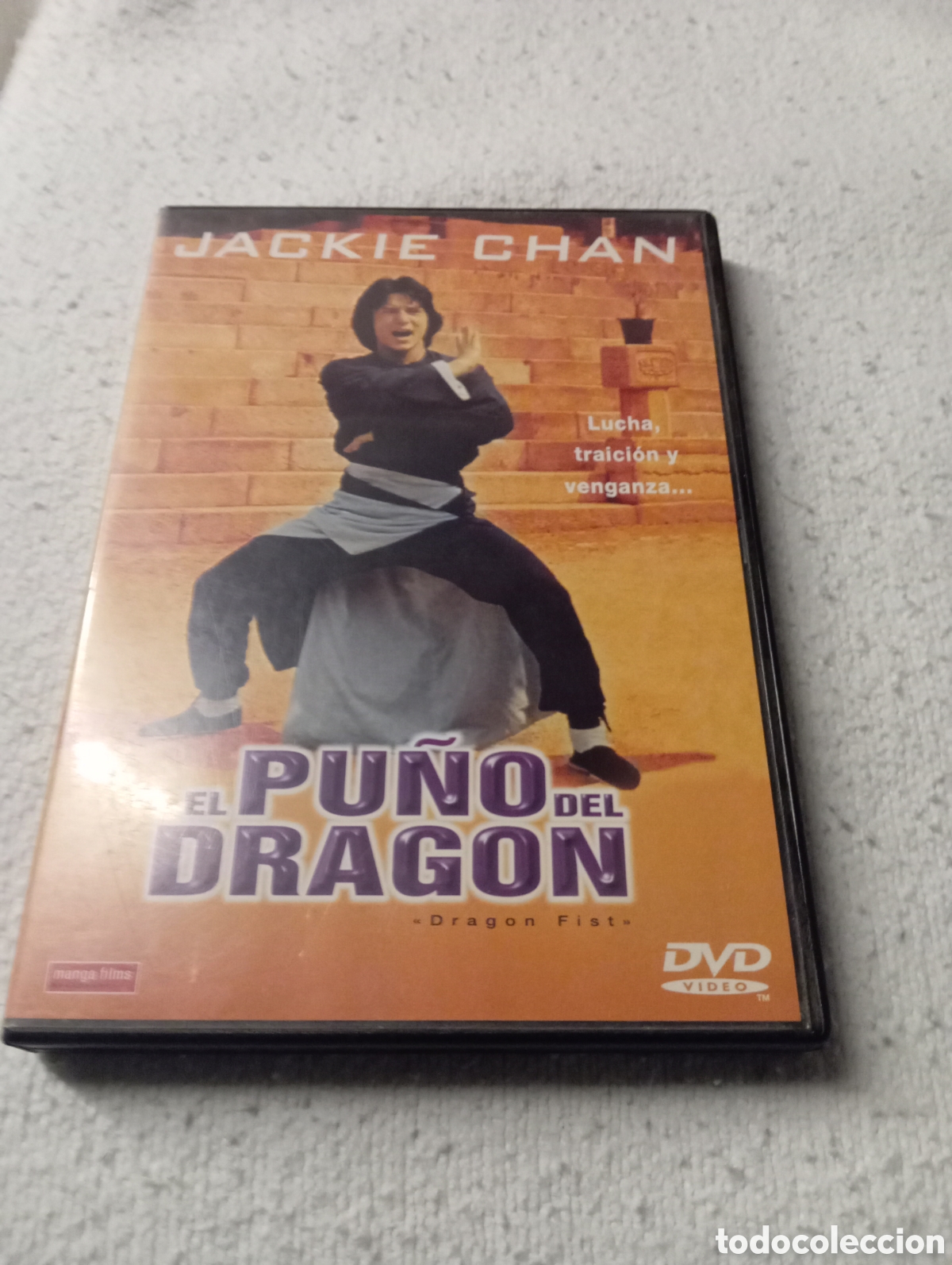 Cine: DVD Jackie Chan El Pu&ntilde;o del Dragon Dragon Fist 1979 Manga Films Excelente Estado