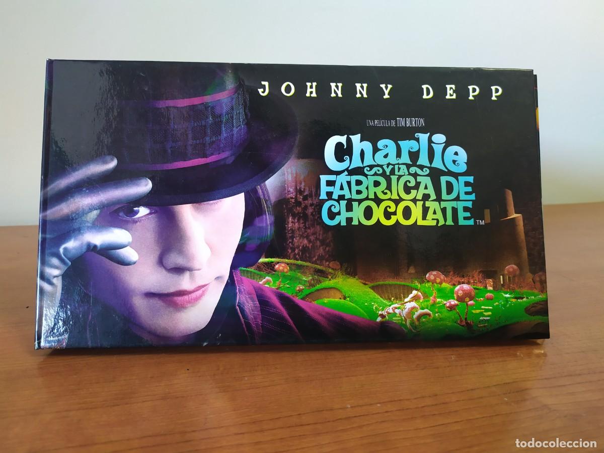 Cine: CHARLIE Y LA FABRICA D CHOCOLATES,EDICION COLECCIONISTA LUJO-PELICULA CINE DVD-