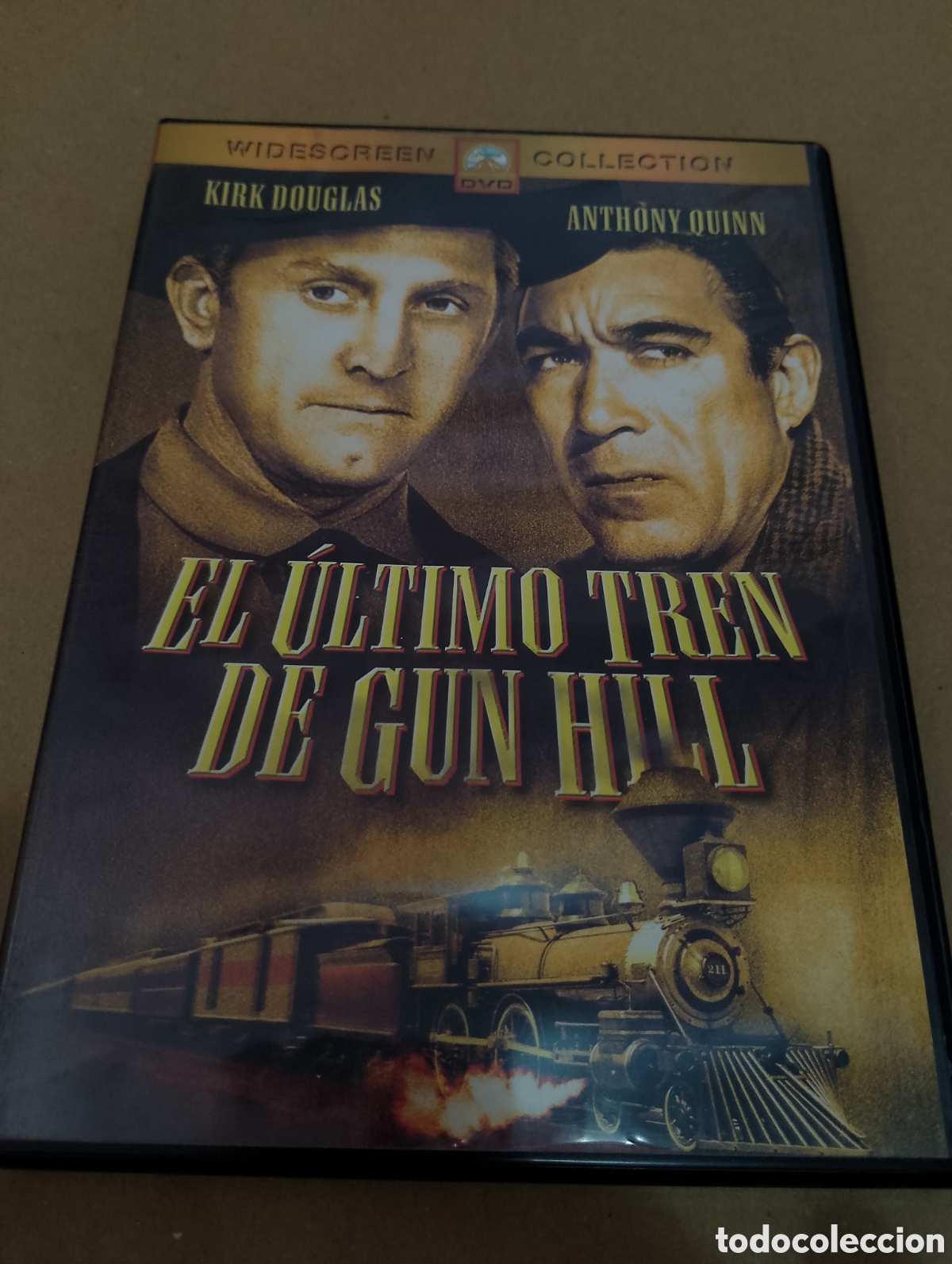 Cinema: Dvd. El &uacute;ltimo tren de Gun Hill. Con Kirk Douglas y Anthony Quinn.