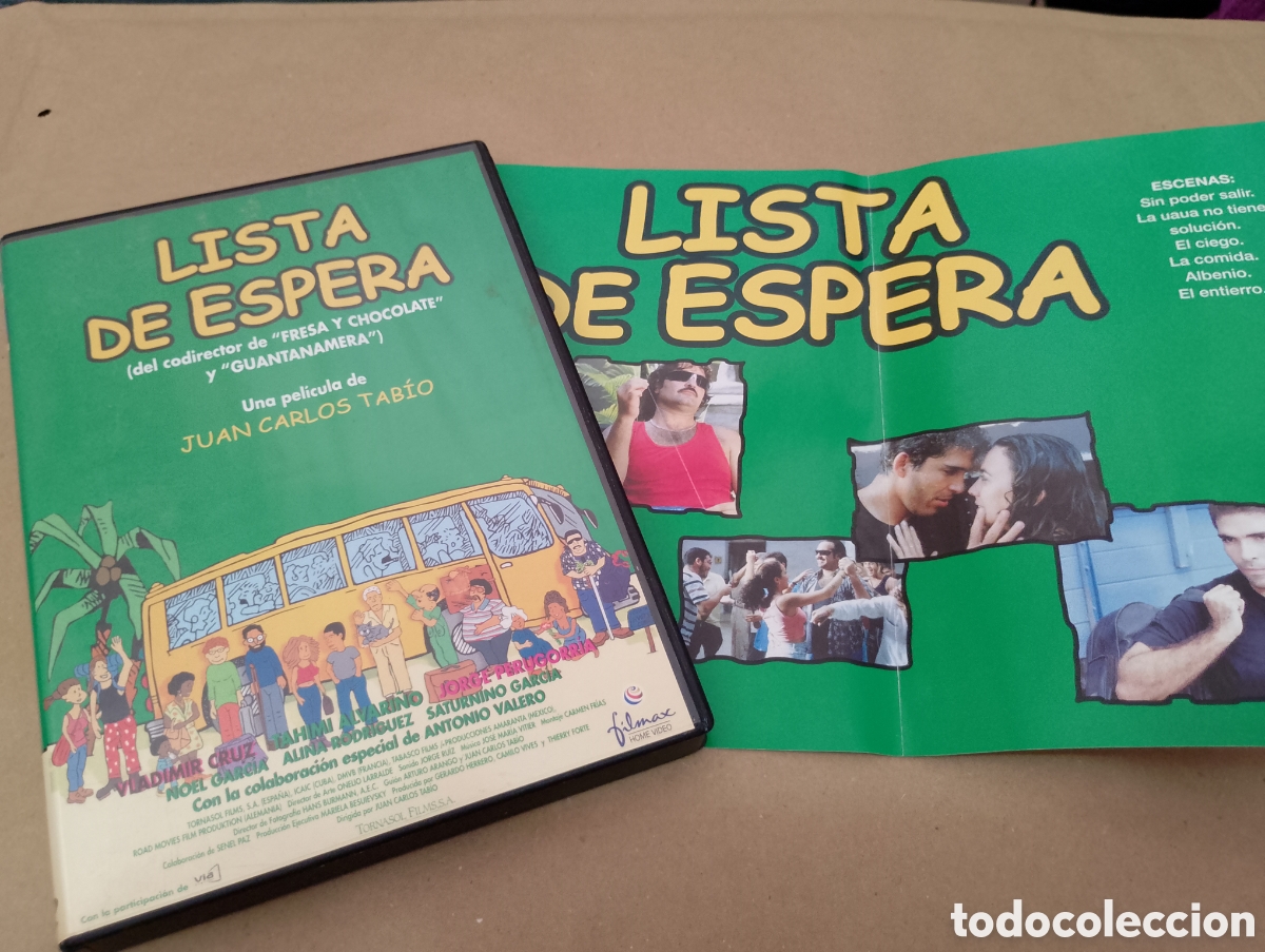Cinema: Dvd. Lista de espera. Juan Carlos Tab&iacute;o.