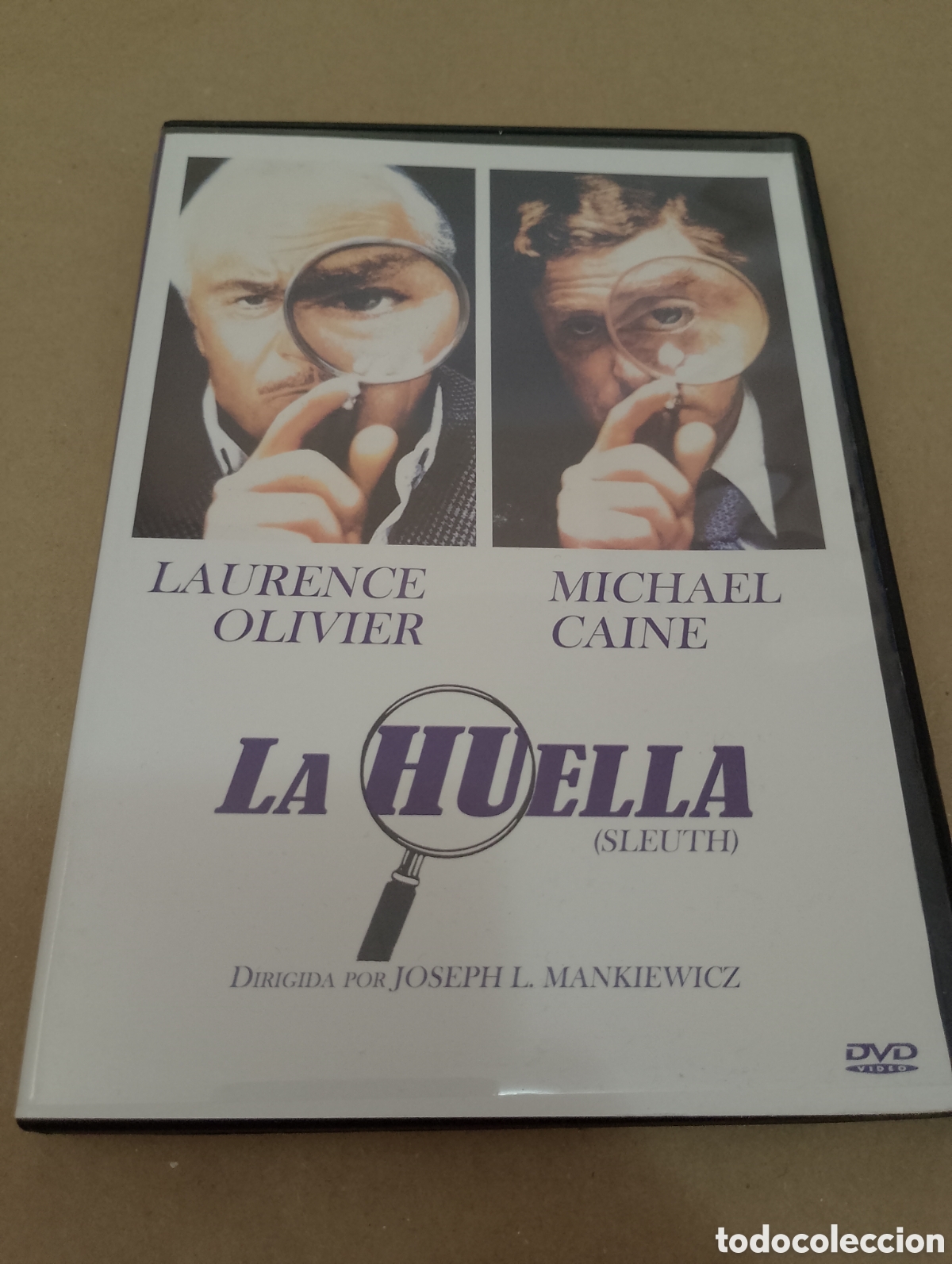 Cinema: Dvd. La huella. Joseph L. Mankievicz. Con Laurence Olivier y Michael Caine.