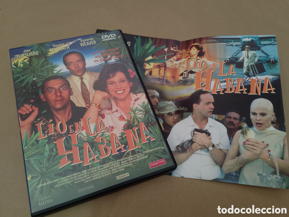 Cinema: Dvd. L&iacute;o en la Habana. Con John Turturro y Sogourney Weaver.