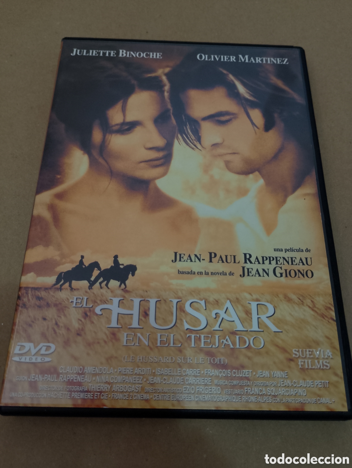 Cinema: Dvd. El husar en el tejado. Con Juliette Binoche y Olivier Mart&iacute;nez.